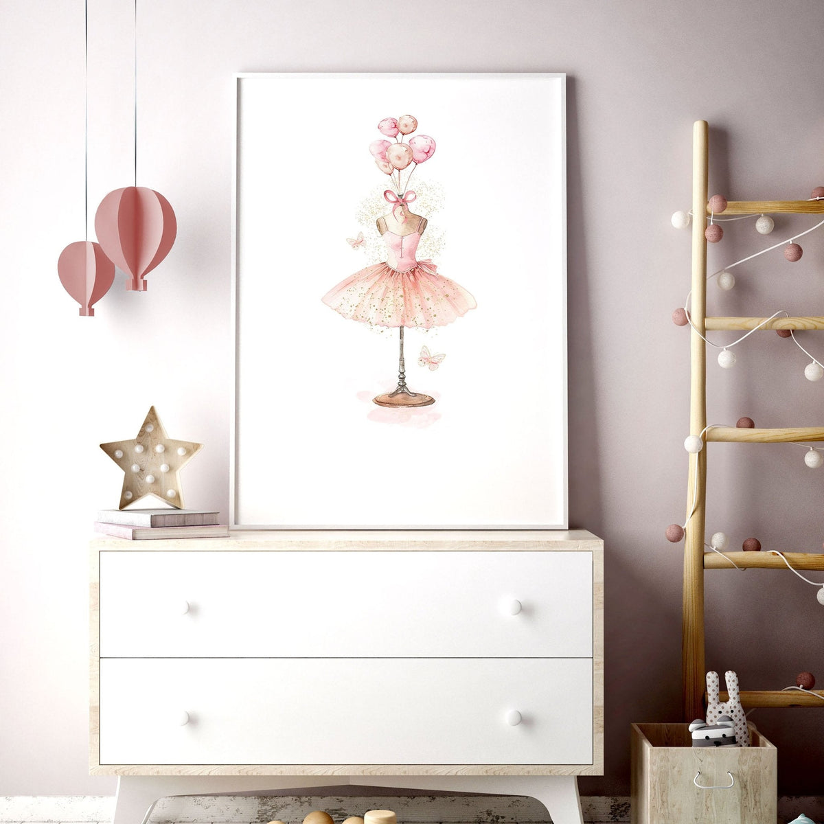 Ballerina Artwork | Set of 3 wall art prints