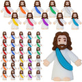 Bamamon 30 Pcs Little Jesus Figures – Bulk Mini Jesus Figurines for Easter, Sunday School & Religious Party Favors