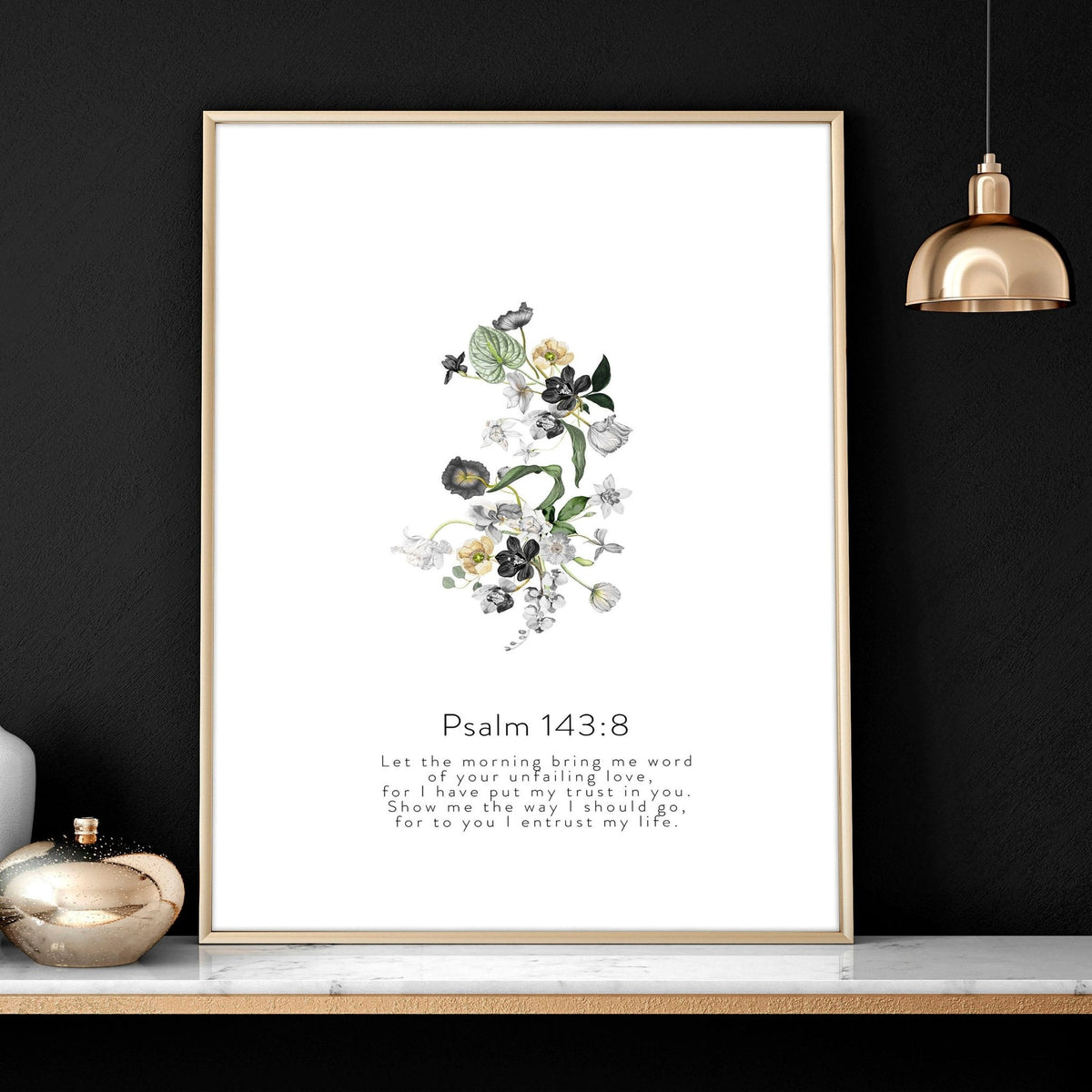 Christian Prints – Set of 3 Living Room Wall Art
