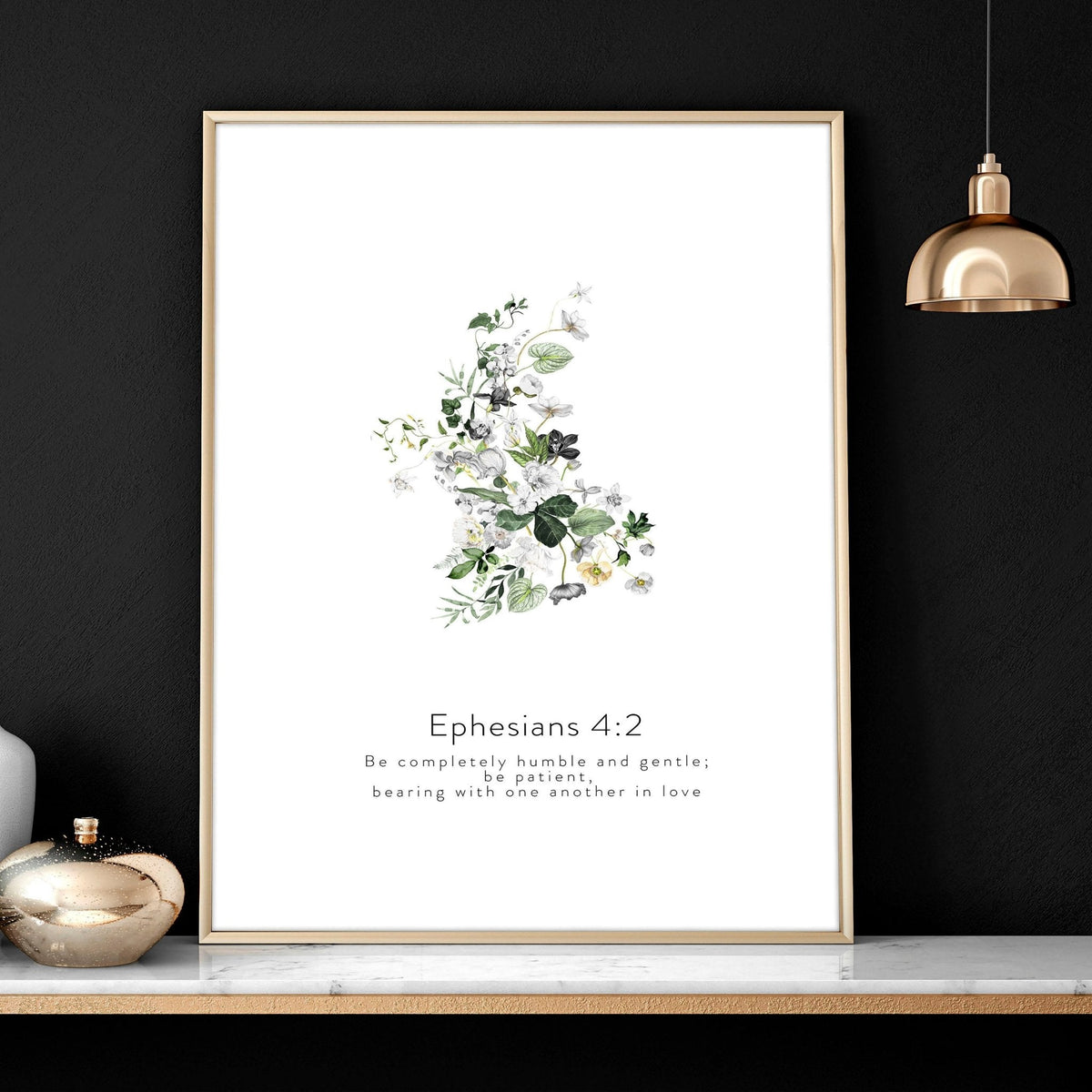Christian Prints – Set of 3 Living Room Wall Art