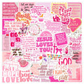 DothRayan 100 Pcs Bible Verse Stickers – Bible Journaling & Water Bottle Decor