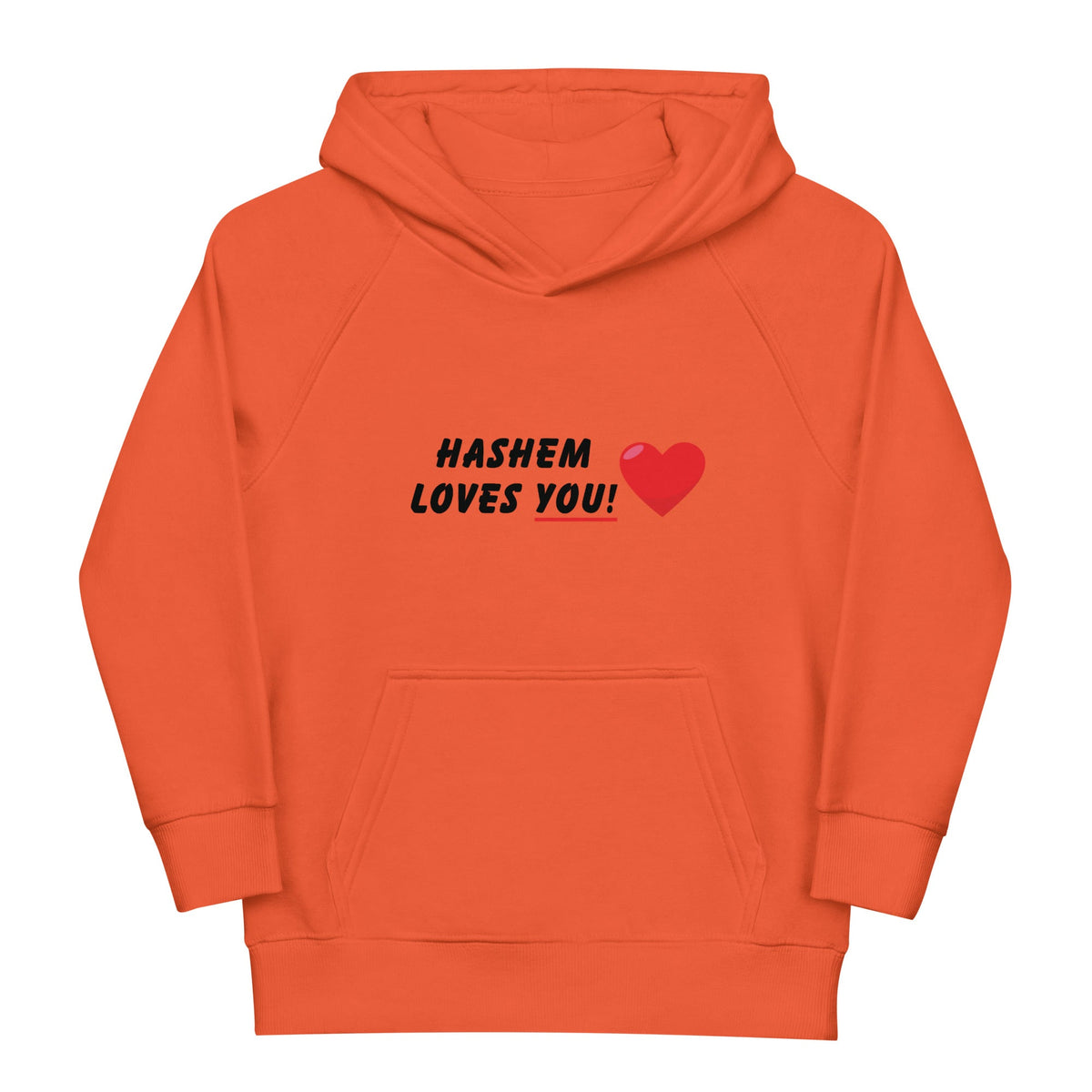 Kids Organic Hoodie | HaShem Loves You