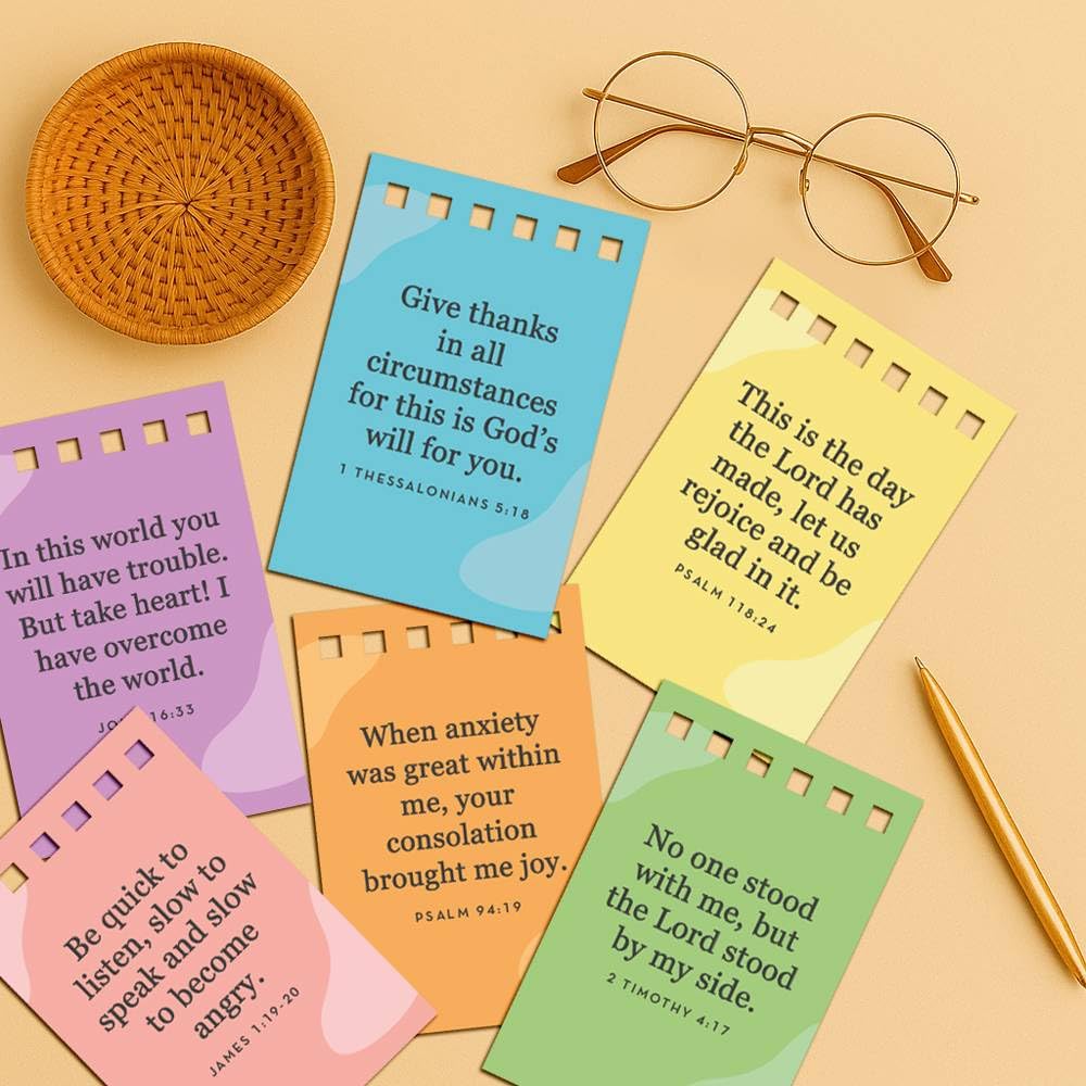 Stitchers Read Me When Bible Verse Flipbook – Christian Gifts for Women & Men