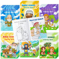 Zainpe 24Pcs Christian Bible Stories Coloring Books for Kids – Bible Theme Art